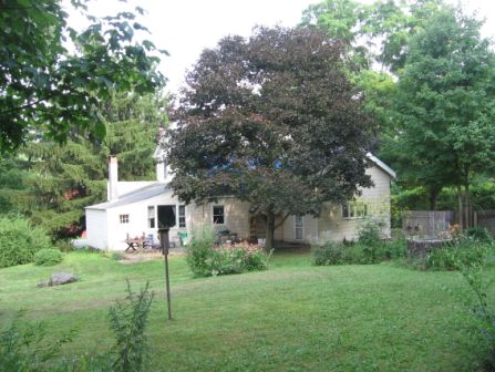front
                        of house 2